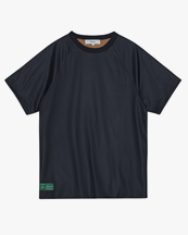 Palmes Mesh Double T-Shirt Navy