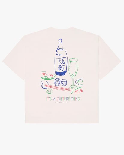 Woodbird Beam Culture Tee Off white
