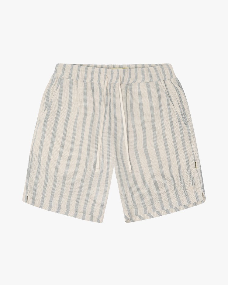 Woodbird Bommy Weeve Shorts Off white