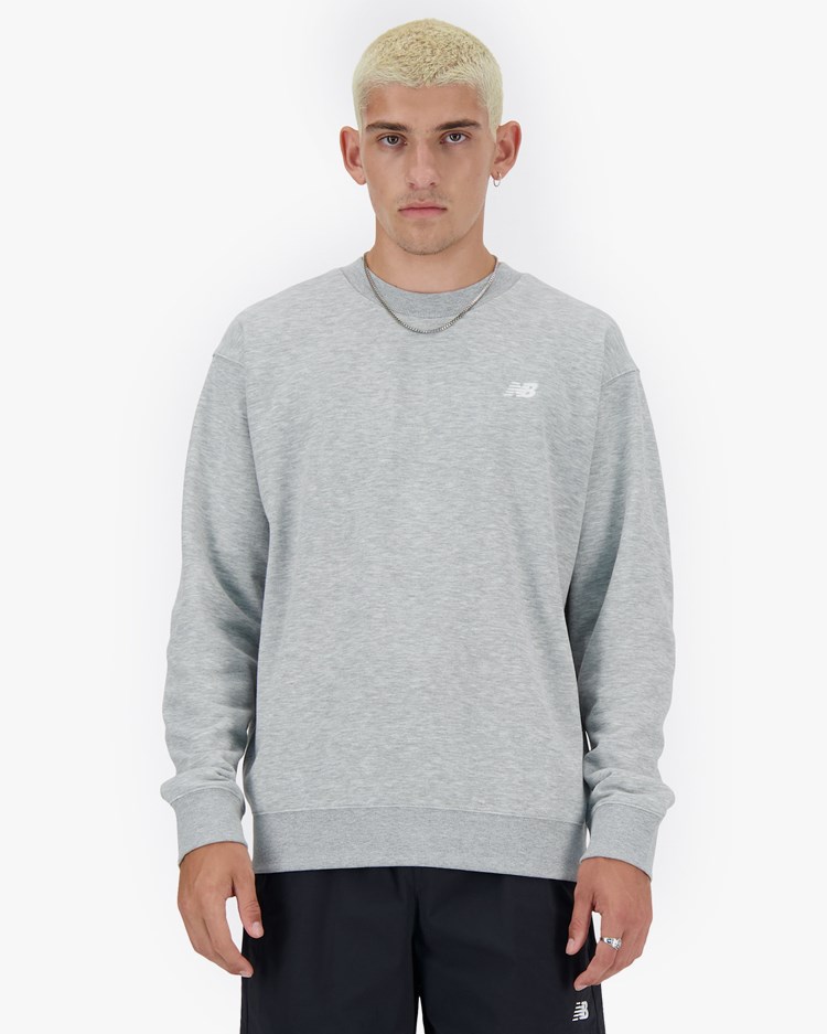 New Balance Sport Essentials French Terry Crew Athletic Grey