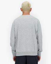 New Balance Sport Essentials French Terry Crew Athletic Grey