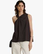 Soeur Enora Top Dark Brown