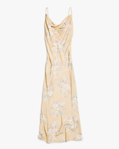 Holzweiler Eila Print Dress Light Orange Mix