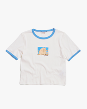 Holzweiler Kitty Tee White Mix