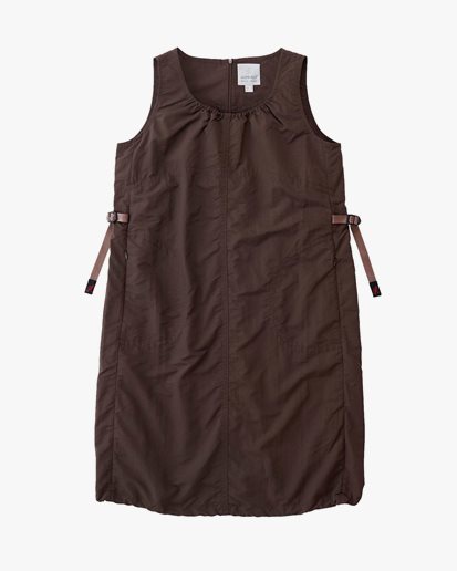 Gramicci Nylon Dress Deep brown