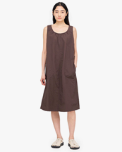 Gramicci Nylon Dress Deep brown