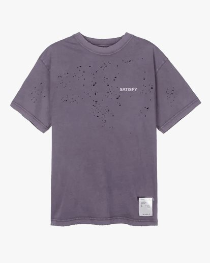 Satisfy Mothtech T-Shirt Purple Sage