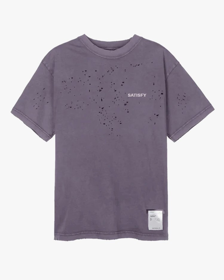 Satisfy Mothtech T-Shirt Purple Sage