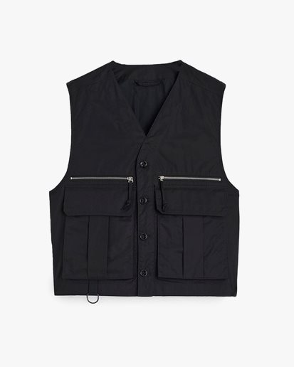 LEMAIRE Technical Gilet Black