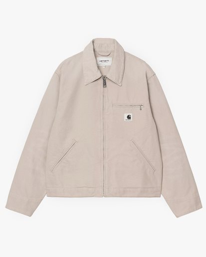 Carhartt WIP Og Detroit Jacket W Dusky Beige/Dusky Beige Stone Canvas