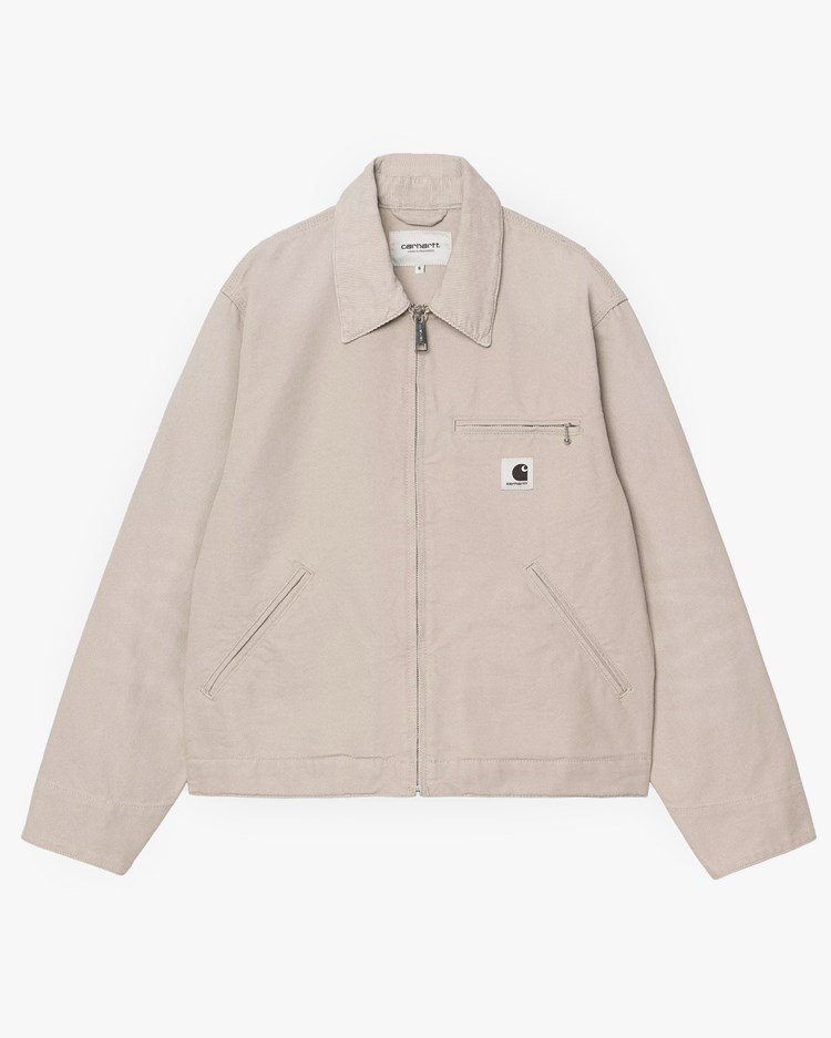 Carhartt WIP Og Detroit Jacket W Dusky Beige/Dusky Beige Stone Canvas