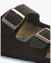 Birkenstock Arizona Suede Leather Mocha