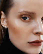Louis Abel Uzu Mini Earrings Silver