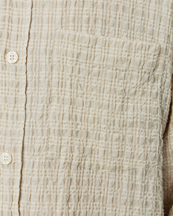 Mfpen Executive Shirt Beige Structure Check