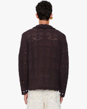 Séfr Myles Overshirt Heavy Roast Knit