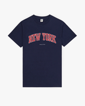 Sporty & Rich New York Ivy T-Shirt Dark Navy