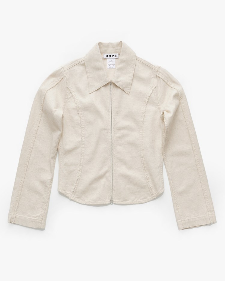 HOPE Sweep Shirt Ecru Melange