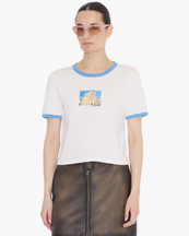 Holzweiler Kitty Tee White Mix