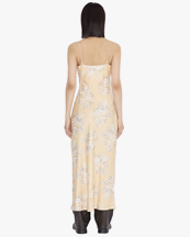Holzweiler Eila Print Dress Light Orange Mix