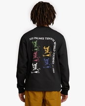 Palmes Tourney Longsleeve T-Shirt Black