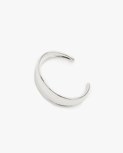 Ragbag Contour Bangle Silver