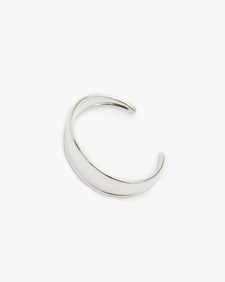Ragbag Contour Bangle Silver