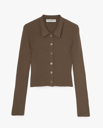 Our Legacy Mazzy Polo Tobacco Clean Cotton