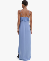 Filippa K Fluid Draped Strap Dress Air Blue