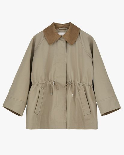 Skall Studio Gaby Parka Jacket Stone Moss