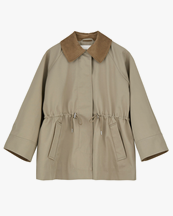 Skall Studio Gaby Parka Jacket Stone Moss