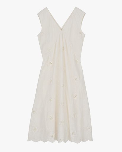 Skall Studio Camellia Dress Light Cream