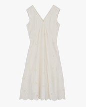 Skall Studio Camellia Dress Light Cream