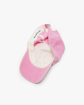 Acne Studios Embroidered Logo Cap Bubble Pink