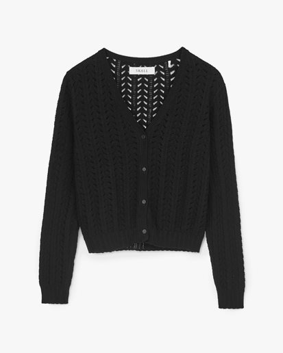 Skall Studio Ellis Cardigan Black
