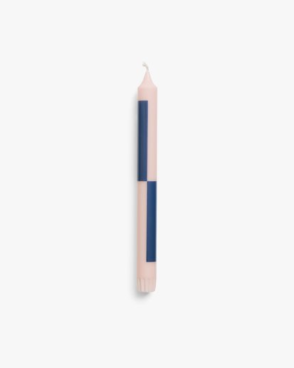 HAY Pattern Candle Light Pink/Dark Blue