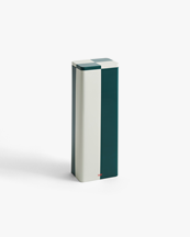 HAY Tin Container Slim Green Off White