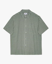 Palmes Checkered Shirt White/Green