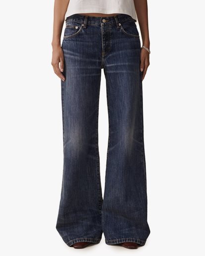 Jeanerica Kw012 Kyoto Jeans Dark Blue Righe