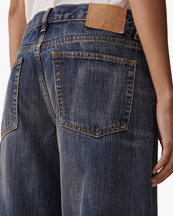 Jeanerica Kw012 Kyoto Jeans Dark Blue Righe