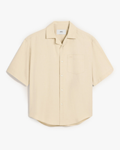 AMI Paris Boxy Short Sleeve Shirt Ginger