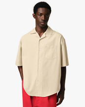 AMI Paris Boxy Short Sleeve Shirt Ginger