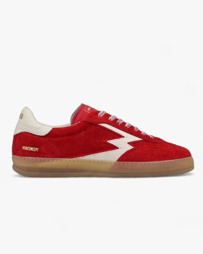 Moa Concept Master Club Sneakers W Red Suede