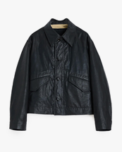 LEMAIRE Biker Blouson Black