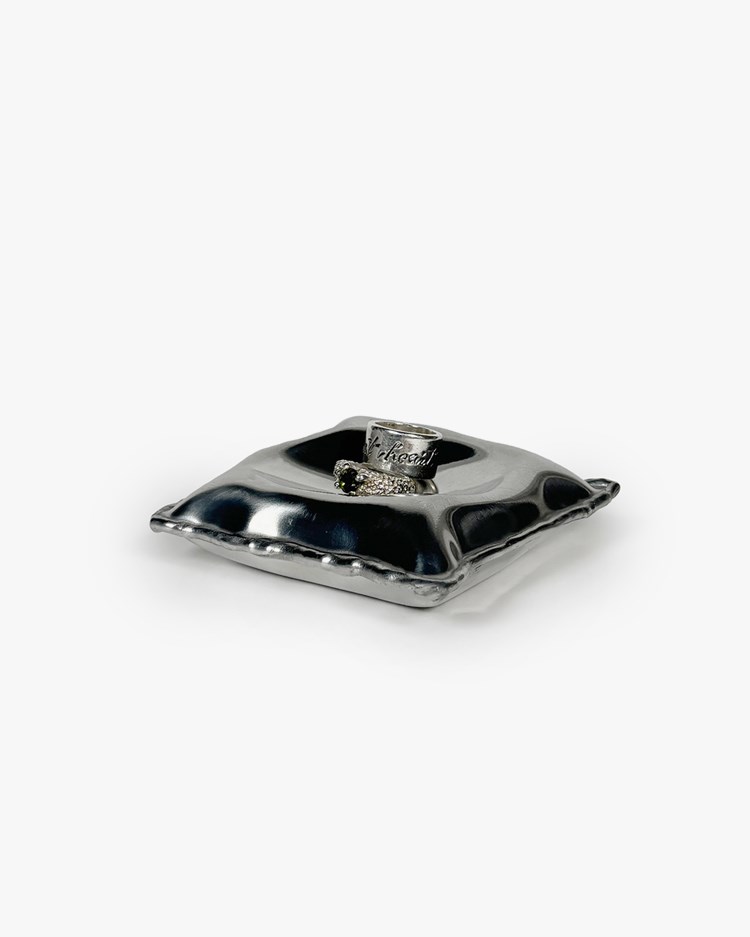 Emma Stocklassa Pillow Bowl S Aluminium