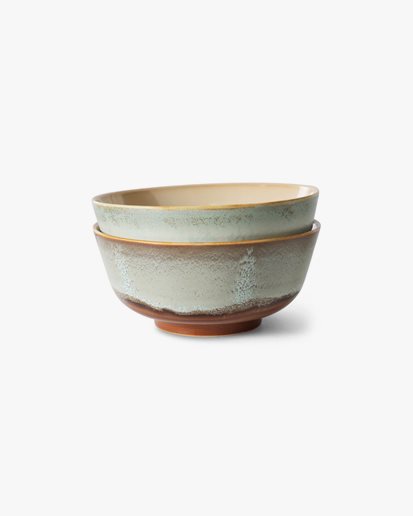 HK Living 70S Ceramics Ramen Bowl Set Of 2 Verge