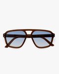 Chocolate Blue Gradient Lens
