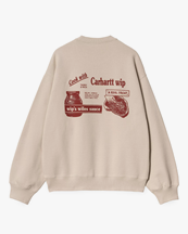Carhartt WIP Catalogue Sweat Fleur De Sel/Desire