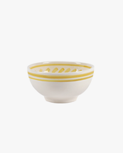 Pick a Poppy Cottage Flower Small Bowl Yellow