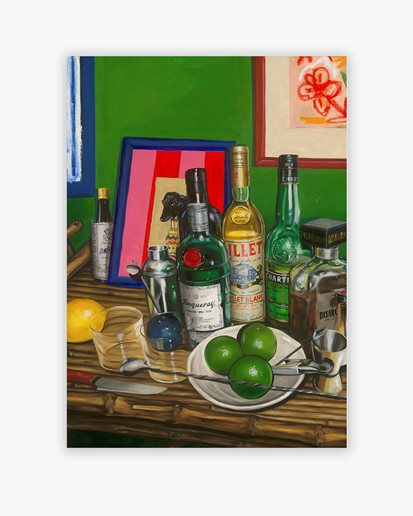Wall of Art My Friends Bar Special Edition By Lisa Larsson