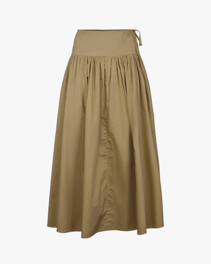 ONE and OTHER Kandi Skirt Golden Green